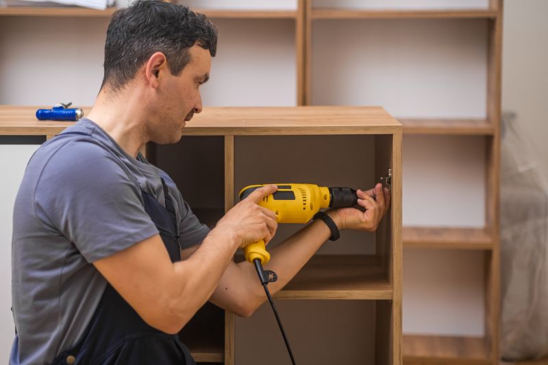 Built In Bookcase Installation in Frederick, MD