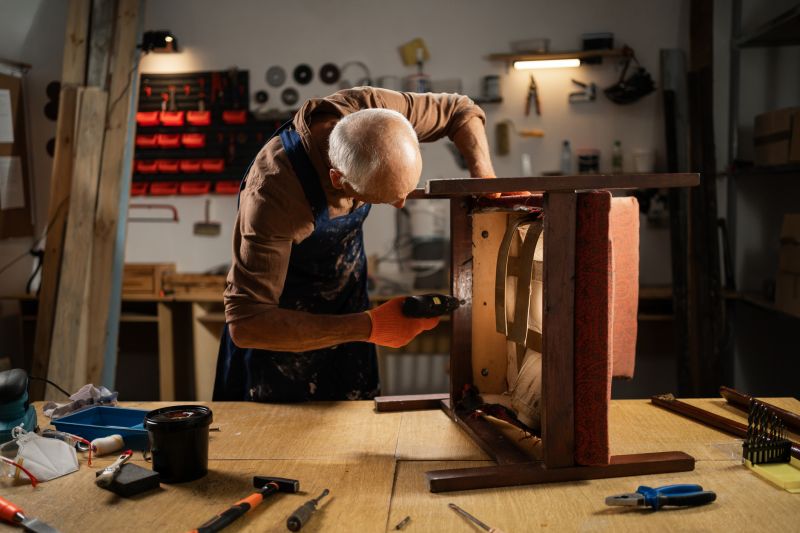 Furniture Repair in Progress